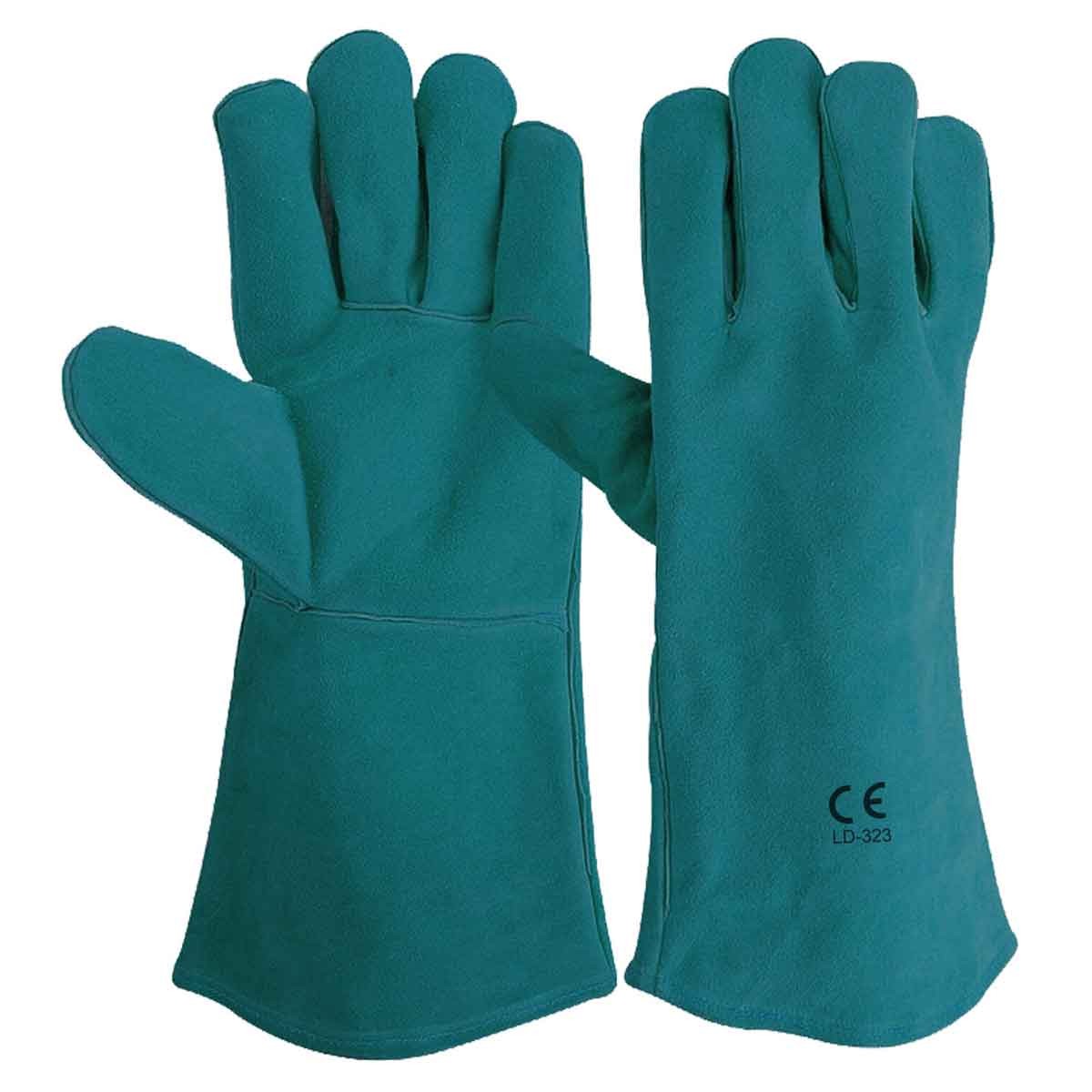 Split Leather Gloves 323-gr